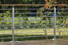 Deck railing spacing