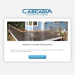 The Cascadia app helps you create your ultimate railing system.